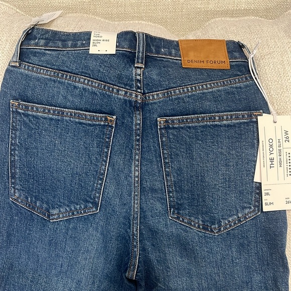 Denim Forum The Yoko High Rise Slim - Picture 5 of 5